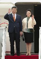 Chinaese President Xi pays 1st visit to S. Korea