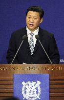 China's Xi denounces Japan's militarists' war as 'barbaric'