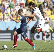 Germany beat France 1-0 in World Cup quarterfinal