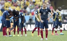 Germany beat France 1-0 in World Cup quarterfinal