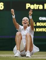 Kvitova wins 2nd Wimbledon singles title