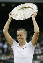 Kvitova wins 2nd Wimbledon singles title