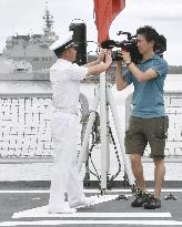 Chinese officer bars Japanese media coverage during RIMPAC