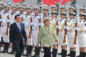 Merkel in Beijing
