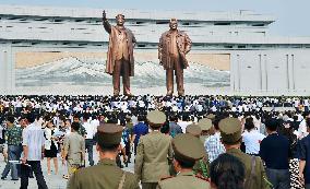 N. Korea marks 20th anniv. of death of state founder Kim Il Sung