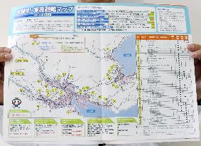 Tsunami-hit Otsuchi town compiles new evacuation map