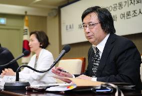 Japanese NPO explains poll findings on Tokyo-Seoul ties