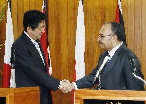 Abe in Papua New Guinea