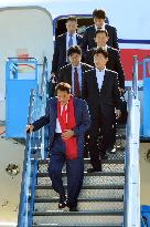 Inoki arrives in Pyongyang