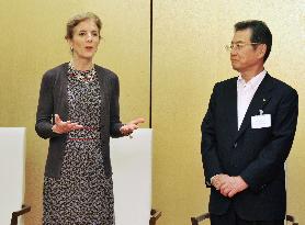 U.S. envoy visits Osaka to meet local business leaders
