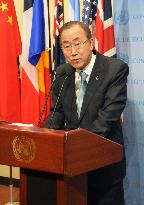 U.N. chief appoints de Mistura as special envoy to Syria