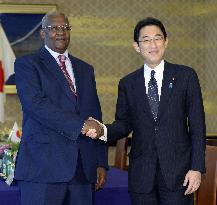 U.N. assembly president-elect, Kishida hold talks