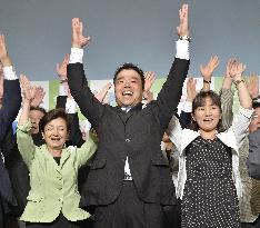 Candidate supporting nuclear phaseout elected Shiga governor