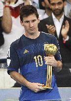 Messi wins Golen Ball award