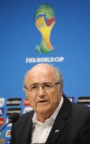 Brazil World Cup "special," "exceptional," Blatter says