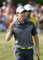 Rory Mcllroy leads British Open golf championship