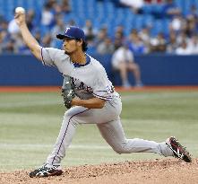 Darvish gets 9th win as Texas snaps 8-game skid