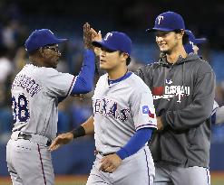 Darvish gets 9th win as Texas snaps 8-game skid