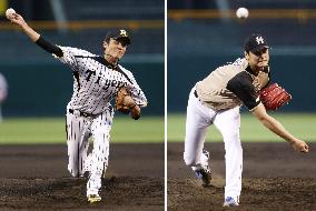 Up-and-coming Fujinami, Otani pitch in All-Star game