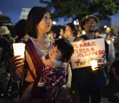 Around 500 pray for victims of conflict in Gaza