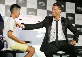 Portugal captain Ronaldo attends Tokyo event