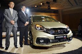 Honda enters MPV market in India