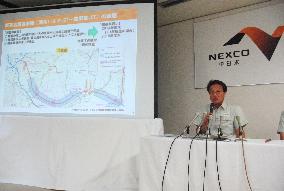 Opening of Shin-Tomei Expressway stretch to be delayed