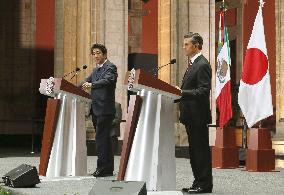 Japan, Mexico to cooperate in concluding Pacific trade talks