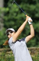 Mika Miyazato on 2nd day of Int'l Crown golf