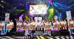 SNH48 members at vote-counting event for 'general election'