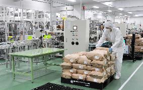 Large-scale rice mill plant completed in Miyagi Pref.