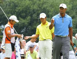 Woods, Matsuyama in same group in 2013 Bridgestone golf