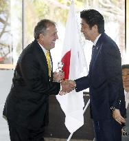 Japan Prime Minister Abe in Brazil