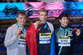 (SP)HUNGARY-BUDAPEST-FINA WORLD CHAMPIONSHIPS-MEN'S 200M INDIVIDUAL MEDLEY