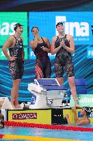 (SP)HUNGARY-BUDAPEST-FINA WORLD CHAMPIONSHIPS-SWIMMING-WOMEN'S 4X200M FREESTYLE RELAY