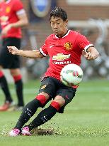 Man Utd's Kagawa in action at Int'l Champions Cup