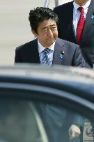 PM Abe returns from Latin America trip