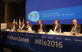 Rio Olympics organizing committee meets press