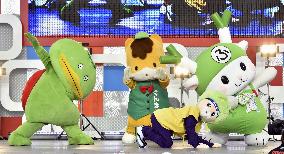 'Kitakanto' mascot characters win Japan dance contest
