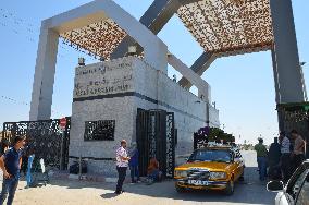 Rafah Crossing Point in Gaza