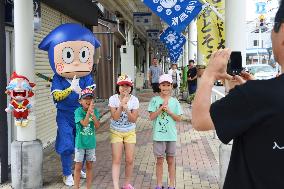 Popular comic doll helps boost business in Toyama Pref.