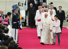 Pope Francis in S. Korea