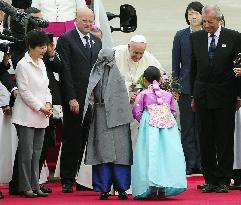Pope Francis in S. Korea