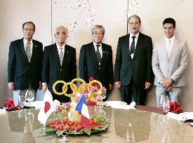 Japanese, French Olympic committees sign partnership