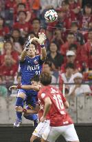 Urawa's Nishikawa makes save against Sanfrecce