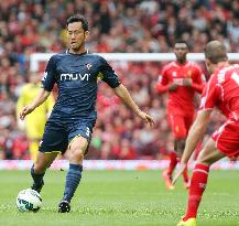 Southampton defender Yoshida in action against Liverpool