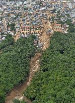 Flooding, landslides hit Hiroshima