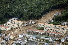 Flooding, landslides hit Hiroshima