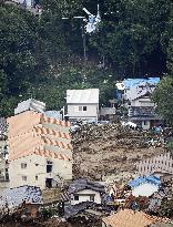 Flooding, landslides hit Hiroshima