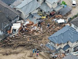 Flooding, landslides hit Hiroshima